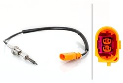SENZOR TEMPERATURA GAZE EVACUARE HELLA 6PT 014 495-001 - Compatibil cu VW