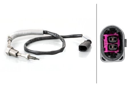 Senzor temperatura gaze evacuare HELLA 6PT 014 495-101