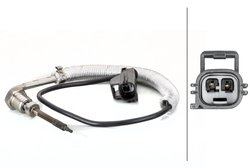 Senzor temperatura gaze evacuare HELLA 6PT 014 495-111