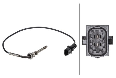 Senzor temperatura gaze evacuare HELLA 6PT 358 181-041