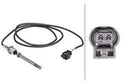 Senzor temperatura gaze evacuare HELLA 6PT 358 181-241