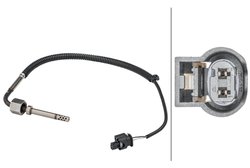 SENZOR TEMPERATURA GAZE EVACUARE HELLA 6PT 358 181-441 - Compatibil cu MERCEDES-BENZ