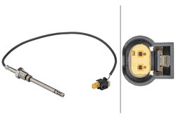 SENZOR TEMPERATURA GAZE EVACUARE HELLA 6PT 358 181-611 - Compatibil cu MERCEDES-BENZ
