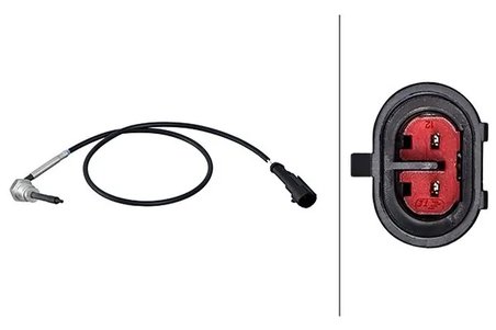 Senzor temperatura gaze evacuare HELLA 6PT 358 181-791