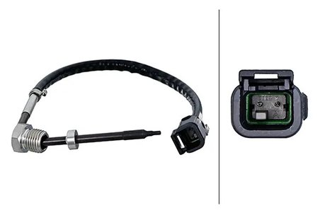 Senzor temperatura gaze evacuare HELLA 6PT 358 181-801