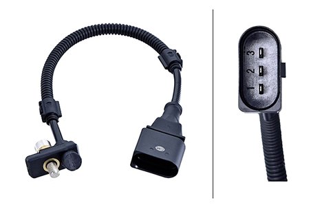 SENZOR IMPULSURI ARBORE COTIT HELLA 6PU 009 168-761 - Compatibil cu AUDI, SKODA, VW
