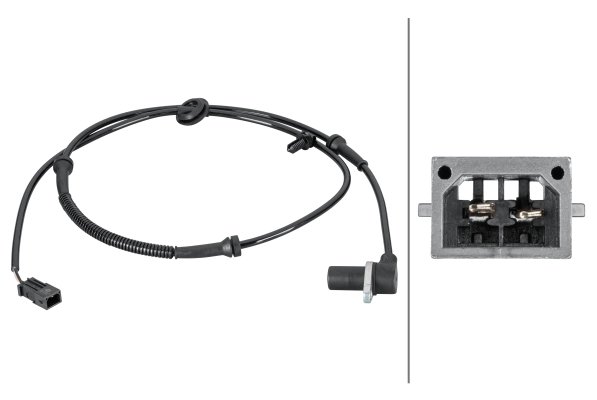 SENZOR ABS HELLA 6PU 012 806-891 - Compatibil cu AUDI, SEAT