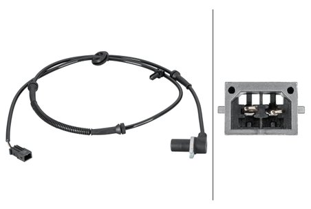 SENZOR ABS HELLA 6PU 012 806-891 - Compatibil cu AUDI, SEAT