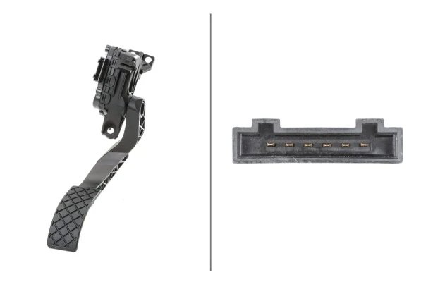 SENZOR PEDALA ACCELERATIE HELLA 6PV 008 376-711 - Compatibil cu AUDI, SKODA, VW