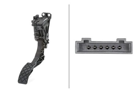 SENZOR PEDALA ACCELERATIE HELLA 6PV 008 496-701 - Compatibil cu AUDI, SEAT, SKODA, VW