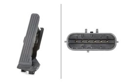 SENZOR PEDALA ACCELERATIE HELLA 6PV 011 040-701 - Compatibil cu AUDI, SEAT, SKODA, VW