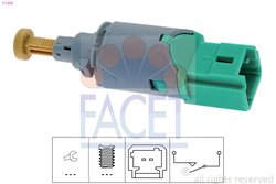 Comutator lumini frana FACET 7.1223