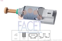 Comutator lumini frana FACET 7.1227