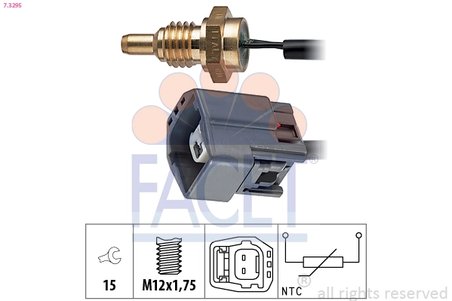 SENZOR TEMPERATURA LICHID RACIRE FACET 7.3295 - Compatibil cu FORD