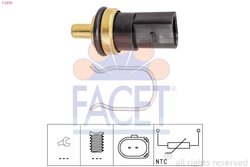 Senzor temperatura lichid racire FACET 7.3376