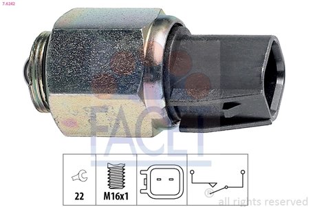 Comutator lampa marsalier FACET 7.6242