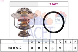 TERMOSTAT LICHID RACIRE FACET 7.8650 - Compatibil cu NISSAN, OPEL, RENAULT, RENAULT TRUCKS, VAUXHALL