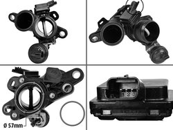 Carcasa clapeta acceleratie Valeo 700440