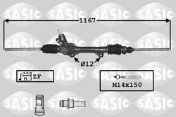 CASETA DIRECTIE SASIC 7006023 - Compatibil cu CITROEN, PEUGEOT