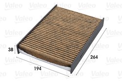 Filtru aer habitaclu Valeo 701012