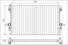 Radiator racire motor Valeo 701126