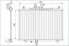 Radiator racire motor Valeo 701164
