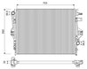 Radiator racire motor Valeo 701225