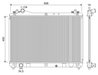 Radiator racire motor Valeo 701243