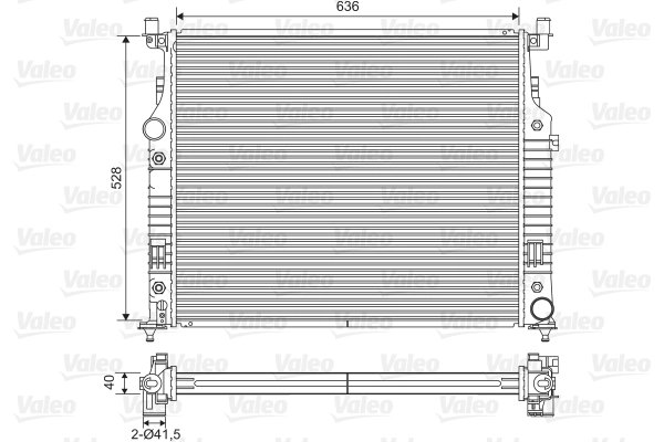 Radiator racire motor Valeo 701569