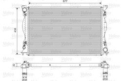Radiator racire motor Valeo 701580