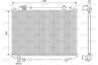 Radiator racire motor Valeo 701615
