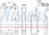SCHIMBATOR CALDURA INCALZIRE HABITACLU NISSENS 70520 - Compatibil cu BMW