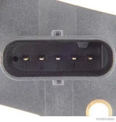 Senzor debitmetru aer Herth+Buss Elparts 70640163