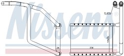 SCHIMBATOR CALDURA INCALZIRE HABITACLU NISSENS 707078 - Compatibil cu FORD