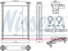 Schimbator caldura incalzire habitaclu Nissens 707214