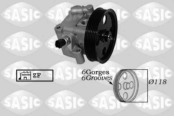 POMPA HIDRAULICA DIRECTIE SASIC 7076075 - Compatibil cu FORD, VOLVO