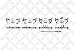 SET PLACUTE FRANA STELLOX 709 011B-SX - Compatibil cu MERCEDES-BENZ