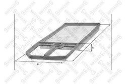 FILTRU AER STELLOX 71-01619-SX - Compatibil cu CITROEN, PEUGEOT
