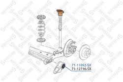 Bucsa suspensie Stellox 71-11092-SX