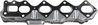 GARNITURA GALERIE EVACUARE VICTOR REINZ 71-12659-00 - Compatibil cu FORD, FORD AUSTRALIA