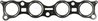 GARNITURA GALERIE EVACUARE VICTOR REINZ 71-17686-00 - Compatibil cu MITSUBISHI, SUZUKI