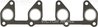 GARNITURA GALERIE EVACUARE VICTOR REINZ 71-24602-30 - Compatibil cu CHEVROLET, DAEWOO, HOLDEN, OPEL, SUZUKI, VAUXHALL