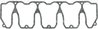 GARNITURA CAPAC CULBUTORI VICTOR REINZ 71-35969-00 - Compatibil cu DEUTZ-FAHR, FENDT