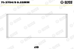 CUZINETI BIELA GLYCO 71-3754/5 0.25MM - Compatibil cu RENAULT, VOLVO