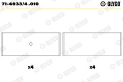 CUZINETI BIELA GLYCO 71-4033/4 .010 - Compatibil cu ALFA ROMEO, CHEVROLET, CHRYSLER, CITROEN, FIAT, FORD, LANCIA, MARUTI SUZUKI,