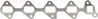 GARNITURA GALERIE EVACUARE VICTOR REINZ 71-40666-00 - Compatibil cu CHEVROLET, HOLDEN, OPEL, VAUXHALL