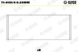 CUZINETI BIELA GLYCO 71-4151/4 0.25MM - Compatibil cu FORD