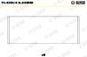CUZINETI BIELA GLYCO 71-4151/4 0.25MM - Compatibil cu FORD