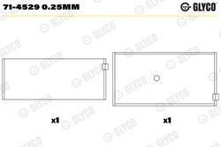 Cuzineti biela Glyco 71-4529 0.25mm