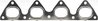 GARNITURA GALERIE EVACUARE VICTOR REINZ 71-52382-00 - Compatibil cu HONDA, ROVER